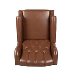 Fauteuil inclinable en cuir reconstitué Walter Brown par Christopher Knight Home