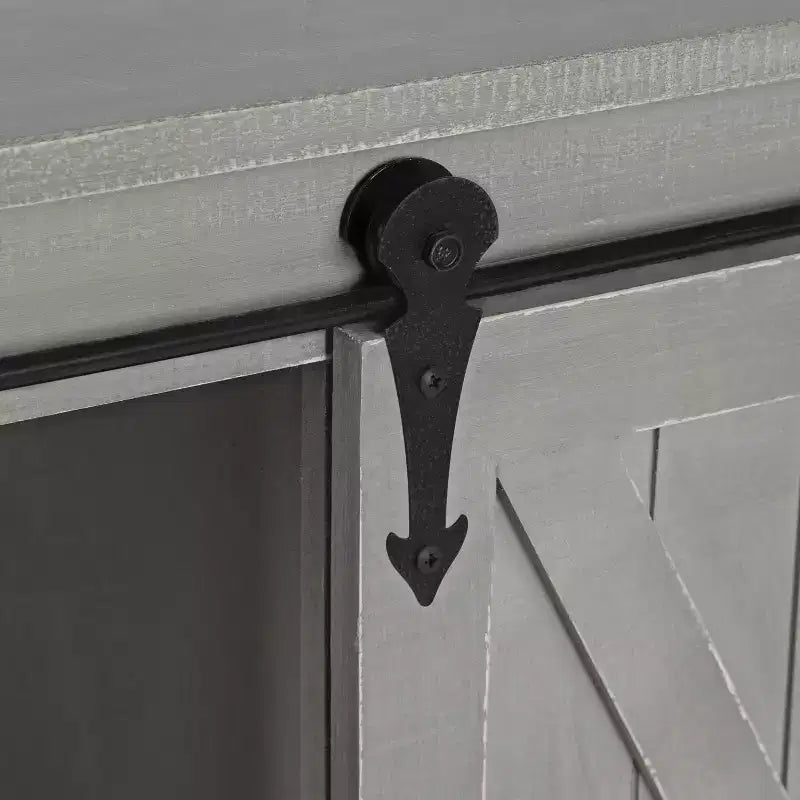 18" x 8" x 20" Farmhouse Wall Organizer with Storage, Hooks - Kate & Laurel All Things Decor