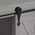 18" x 8" x 20" Farmhouse Wall Organizer with Storage, Hooks - Kate & Laurel All Things Decor