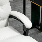 Fauteuil de bureau massant, chauffant et inclinable en microfibre Vinsetto avec vibrations