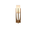 Vintage Wooden Torch LED Floor Lamps with Fabric Shade