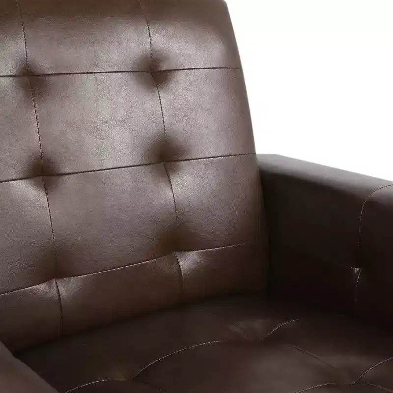 GDFStudio Langseth Contemporary Tufted Pushback Recliner