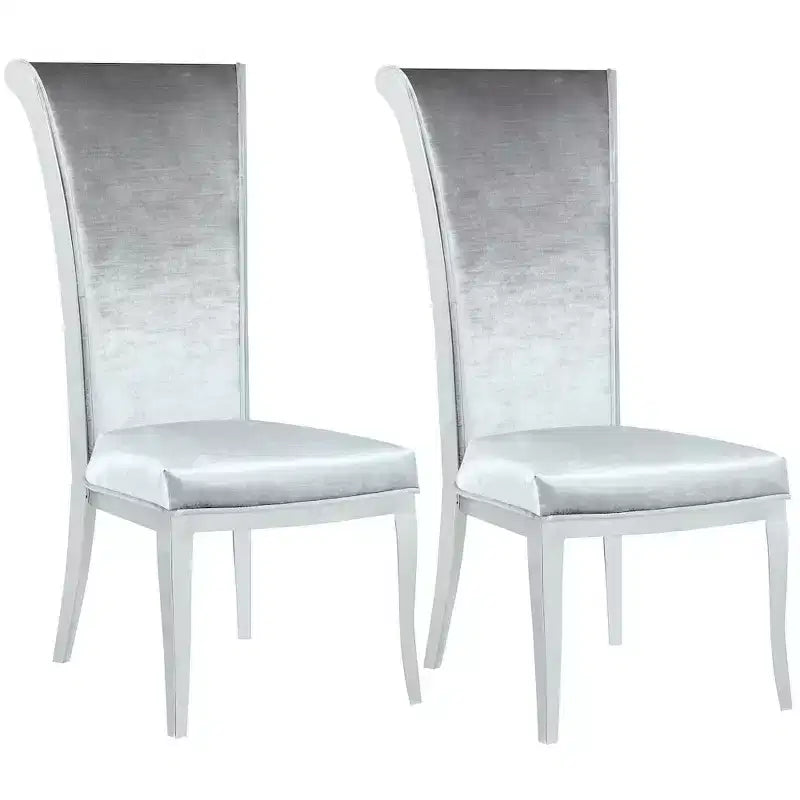 Chintaly Imports,Modern Tall Roll Back Side Chair