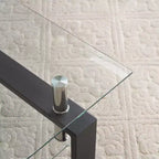 Aubai Glass Top Coffee Table