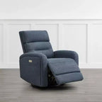 Spruce & Spring Power Glider Swivel Rocker Recliner Chair Nursery Recliner