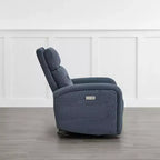 Spruce & Spring Power Glider Swivel Rocker Recliner Chair Nursery Recliner
