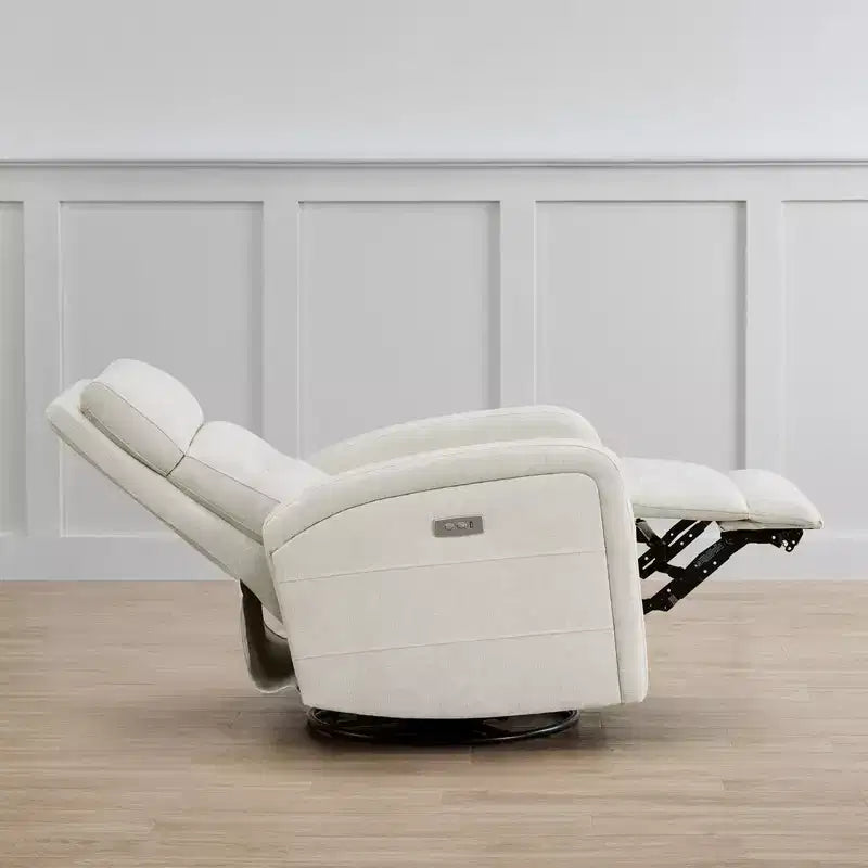 Spruce & Spring Power Glider Swivel Rocker Recliner Chair Nursery Recliner