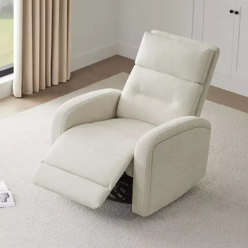 Spruce & Spring Power Glider Swivel Rocker Recliner Chair Nursery Recliner