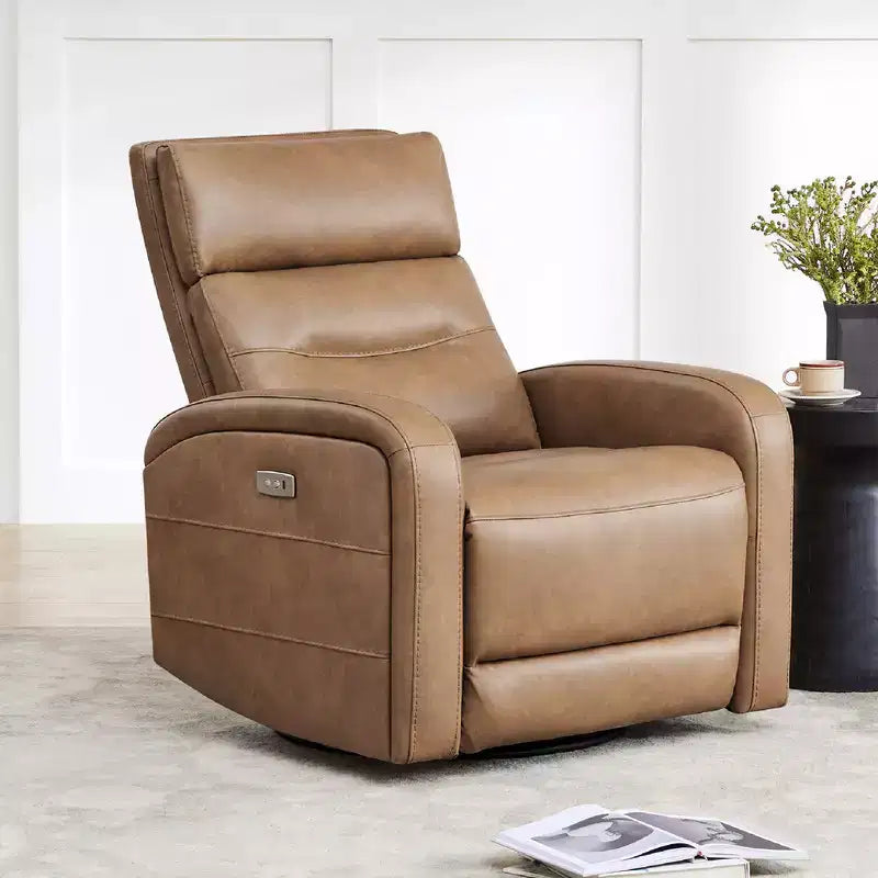 Spruce & Spring Power Glider Swivel Rocker Recliner Chair Nursery Recliner