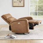 Spruce & Spring Power Glider Swivel Rocker Recliner Chair Nursery Recliner