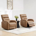 Spruce & Spring Power Glider Swivel Rocker Recliner Chair Nursery Recliner