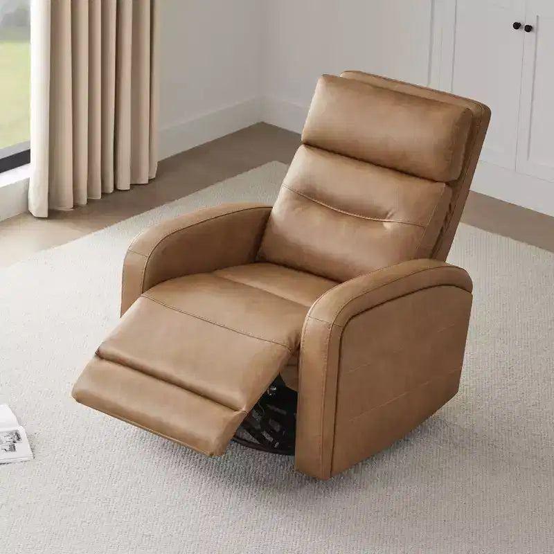 Spruce & Spring Power Glider Swivel Rocker Recliner Chair Nursery Recliner