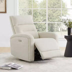 Spruce & Spring Power Glider Swivel Rocker Recliner Chair Nursery Recliner