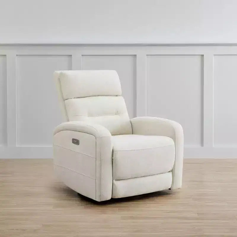 Spruce & Spring Power Glider Swivel Rocker Recliner Chair Nursery Recliner
