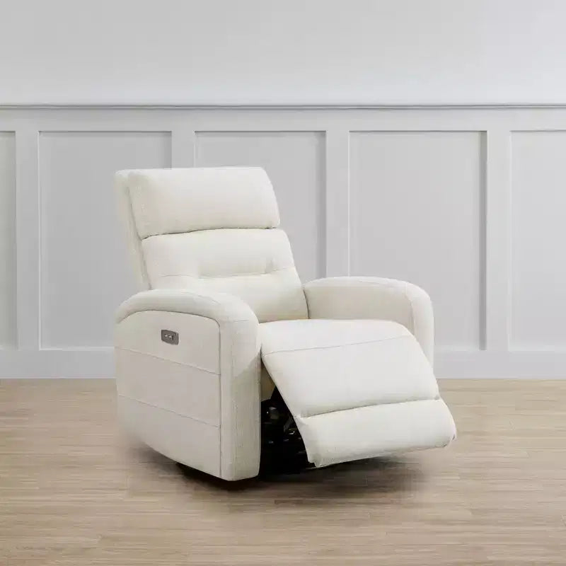 Spruce & Spring Power Glider Swivel Rocker Recliner Chair Nursery Recliner