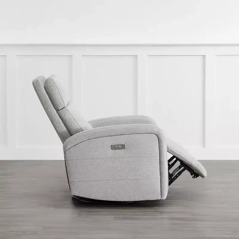 Spruce & Spring Power Glider Swivel Rocker Recliner Chair Nursery Recliner
