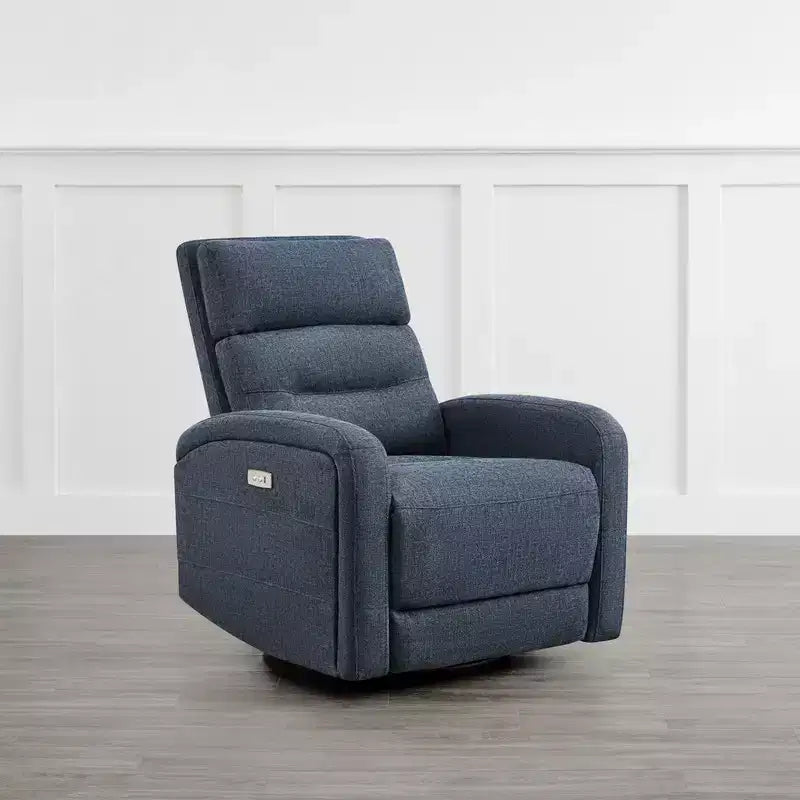 Spruce & Spring Power Glider Swivel Rocker Recliner Chair Nursery Recliner