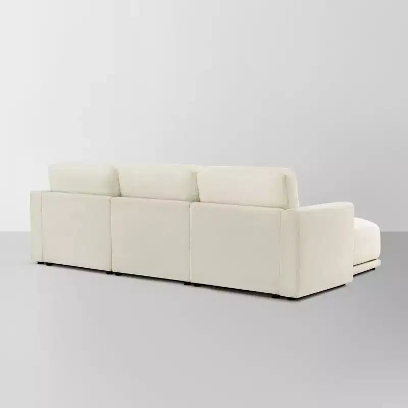 Spruce & Spring Oversized Modular Sectional Sofa Cloud Couch for living room, 4 Pieces