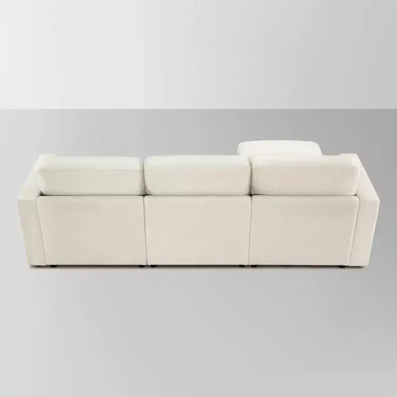 Spruce & Spring Oversized Modular Sectional Sofa Cloud Couch for living room, 4 Pieces
