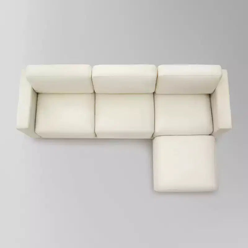 Spruce & Spring Oversized Modular Sectional Sofa Cloud Couch for living room, 4 Pieces