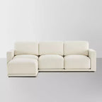 Spruce & Spring Oversized Modular Sectional Sofa Cloud Couch for living room, 4 Pieces