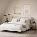 HOMLUX 3-Tier Colors Reversible End Table Sofa Bed Side Table with Storage Shelf