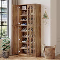 Lantine 70.86 Tall Shoe Storage Cabinet with Removable Shelves, 9-Tier 27-36 Pairs Shoe Organizer Rack for Entryway, Hallway, Closet