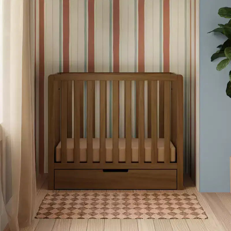 Carter's by daVinci Colby 4-in-1 Convertible Mini Crib with Trundle