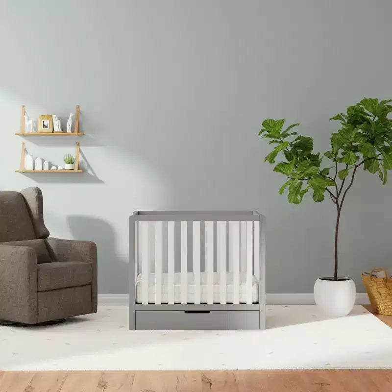 Carter's by daVinci Colby 4-in-1 Convertible Mini Crib with Trundle