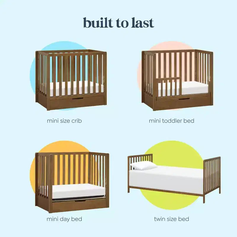 Carter's by daVinci Colby 4-in-1 Convertible Mini Crib with Trundle