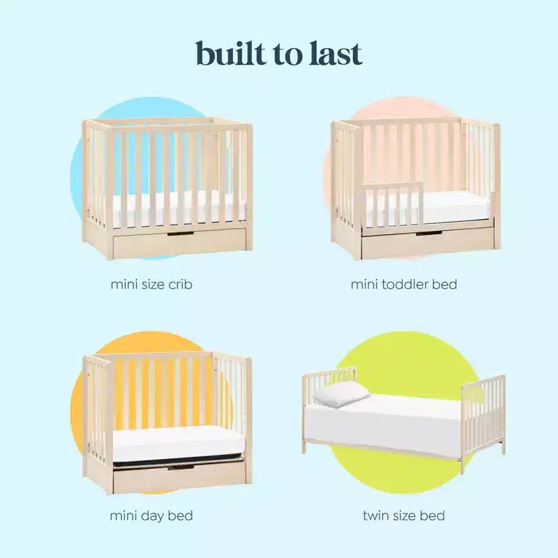 Carter's by daVinci Colby 4-in-1 Convertible Mini Crib with Trundle