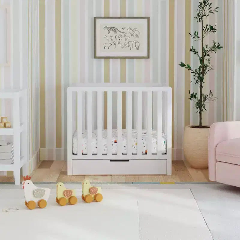 Carter's by daVinci Colby 4-in-1 Convertible Mini Crib with Trundle
