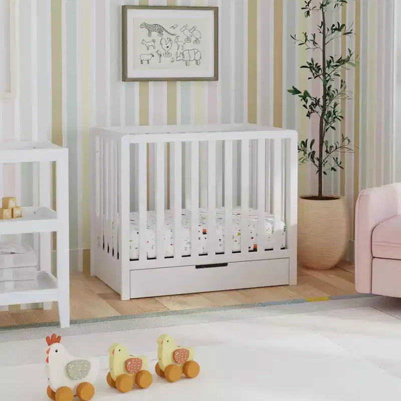 Carter's by daVinci Colby 4-in-1 Convertible Mini Crib with Trundle