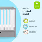 Carter's by daVinci Colby 4-in-1 Convertible Mini Crib with Trundle
