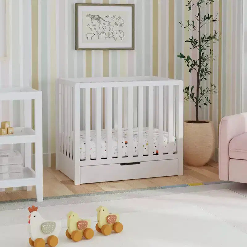 Carter's by daVinci Colby 4-in-1 Convertible Mini Crib with Trundle