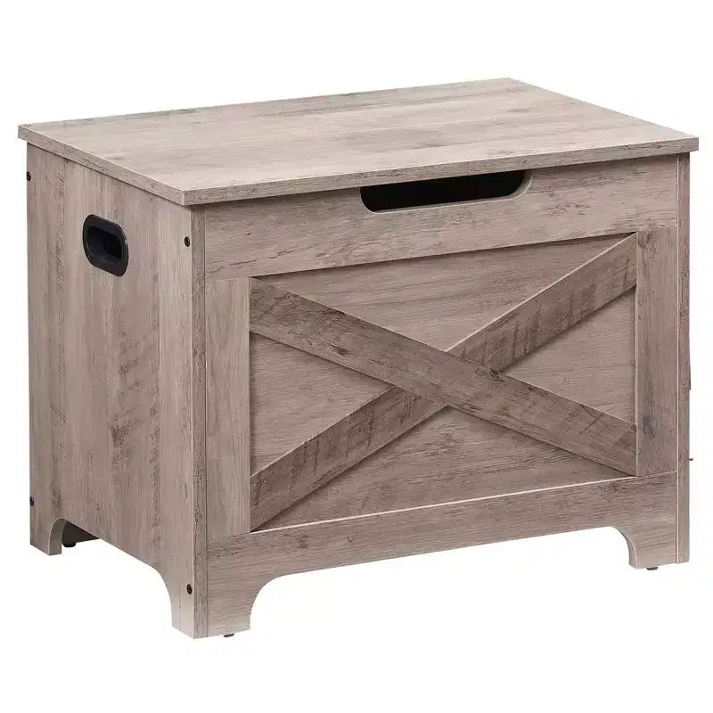 Storage Bench with Lift Top, Wooden Storage Chest for Entryway and Bedroom