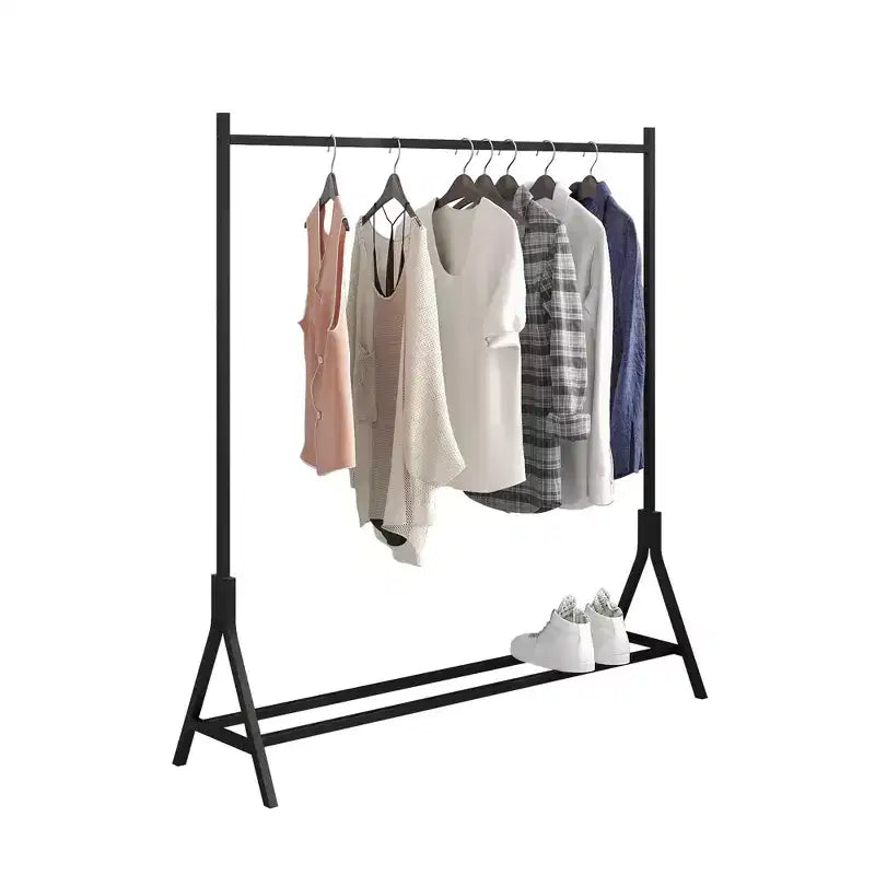 Heavy Duty Freestanding Garment Rack with 8 Adjustable Wire Shelves & 5 Clothes Rails, Portable Adjustable Closet Organizer Wardrobe Clothes Rack