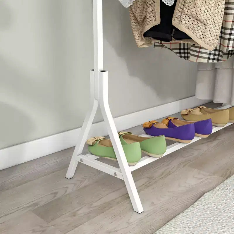 Heavy Duty Freestanding Garment Rack with 8 Adjustable Wire Shelves & 5 Clothes Rails, Portable Adjustable Closet Organizer Wardrobe Clothes Rack
