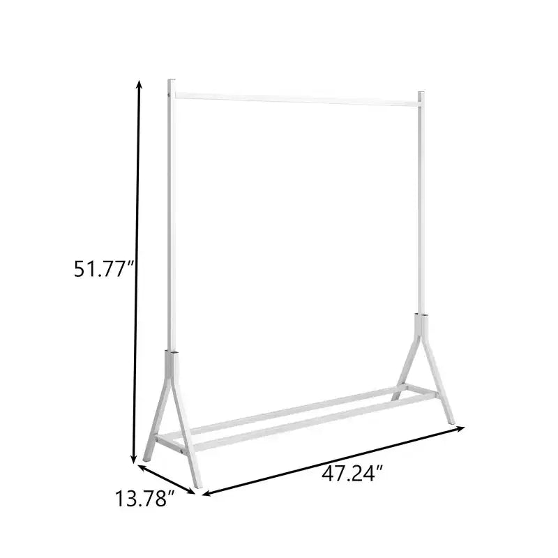 Heavy Duty Freestanding Garment Rack with 8 Adjustable Wire Shelves & 5 Clothes Rails, Portable Adjustable Closet Organizer Wardrobe Clothes Rack