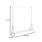 Heavy Duty Freestanding Garment Rack with 8 Adjustable Wire Shelves & 5 Clothes Rails, Portable Adjustable Closet Organizer Wardrobe Clothes Rack