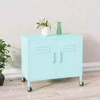 Meuble de rangement robuste CLIHOME, classeur autoportant avec roulettes pour le bureau à domicile, style industriel
