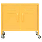 Meuble de rangement robuste CLIHOME, classeur autoportant avec roulettes pour le bureau à domicile, style industriel