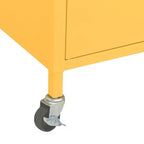 Meuble de rangement robuste CLIHOME, classeur autoportant avec roulettes pour le bureau à domicile, style industriel