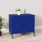 Meuble de rangement robuste CLIHOME, classeur autoportant avec roulettes pour le bureau à domicile, style industriel