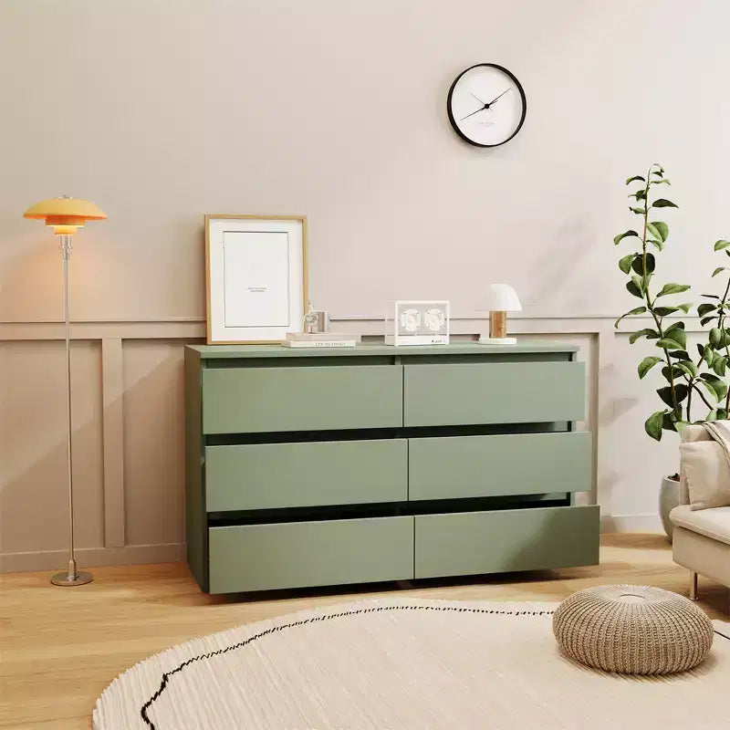 6-Drawer DresserNursery & Kids Storage, Nursery Essentials, Kids Room Storage, Durable Bedroom Dresser