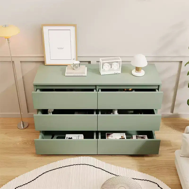6-Drawer DresserNursery & Kids Storage, Nursery Essentials, Kids Room Storage, Durable Bedroom Dresser