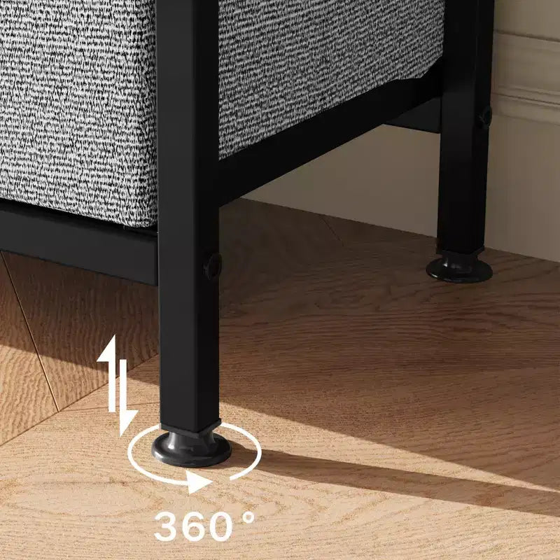 Meuble TV commode 127 cm Meuble de divertissement avec rangement Meuble TV pour chambre à coucher Petit meuble TV commode avec tiroirs et étagères, console TV et multimédia