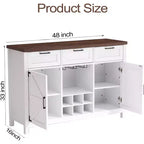 Modern Buffet Sideboard with Storage