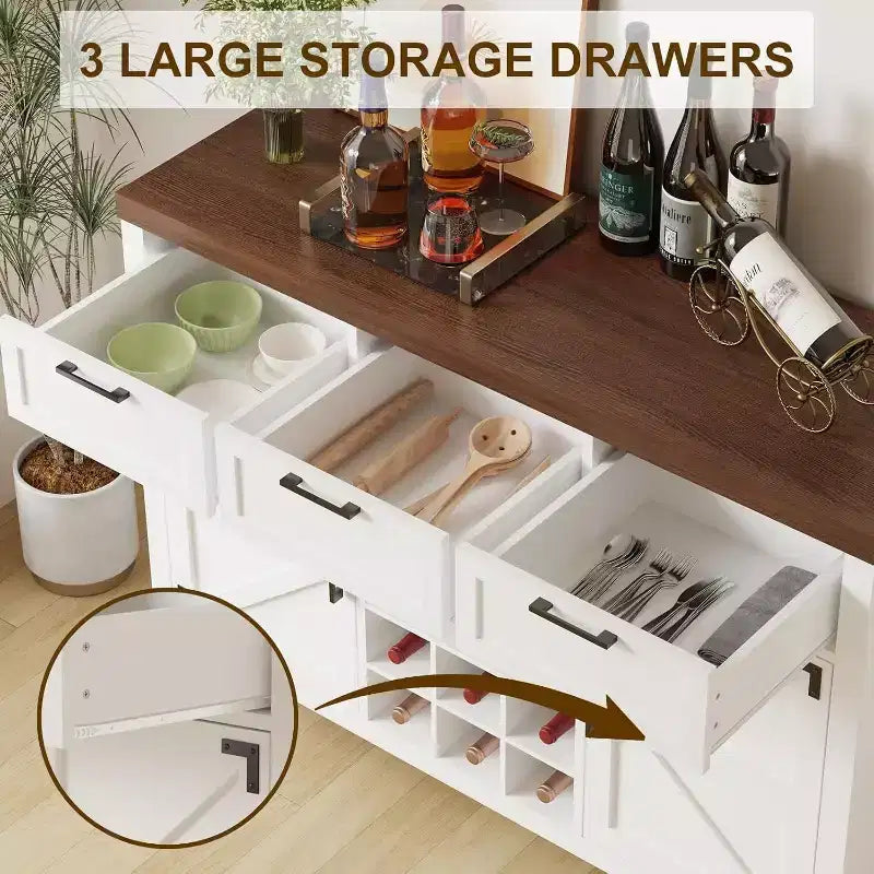 Modern Buffet Sideboard with Storage