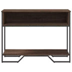 Clihome Modern Warm Spacious Sonoma Console Table for Entryway, Sturdy Capacity Hallway Table